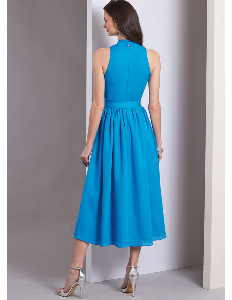 Molde de vestido - Vogue 1953