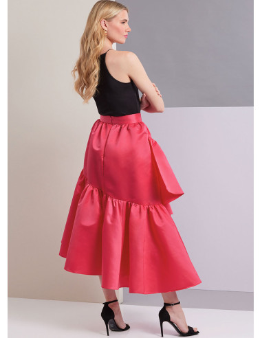 Molde de saia - Vogue 1957