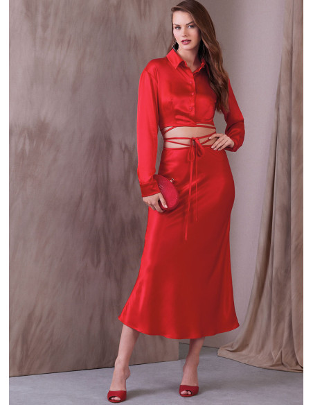 Padrão de blusas e saias - Vogue 1944