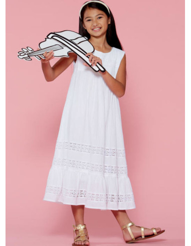 Molde de vestidos para crianças - McCall's 7558