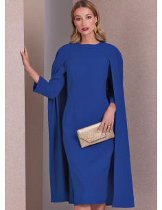 Molde de vestido - Vogue 1982