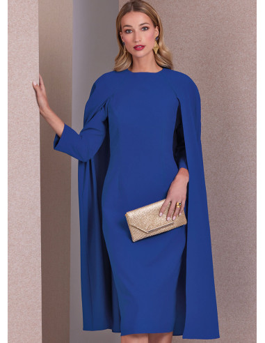Molde de vestido - Vogue 1982