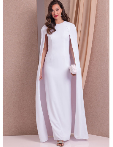 Molde de vestido - Vogue 1982