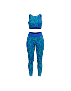 Tecido lycra maiô - Swag verde 2