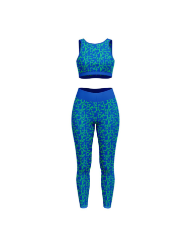 Tecido lycra fato de banho - Swag verde