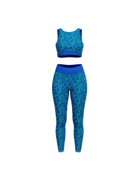 Tecido lycra fato de banho - Swag verde