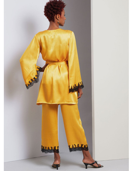 Padrão de robe - Vogue 1962