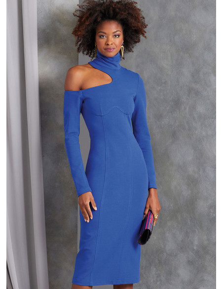 Molde de vestido - Vogue 1969