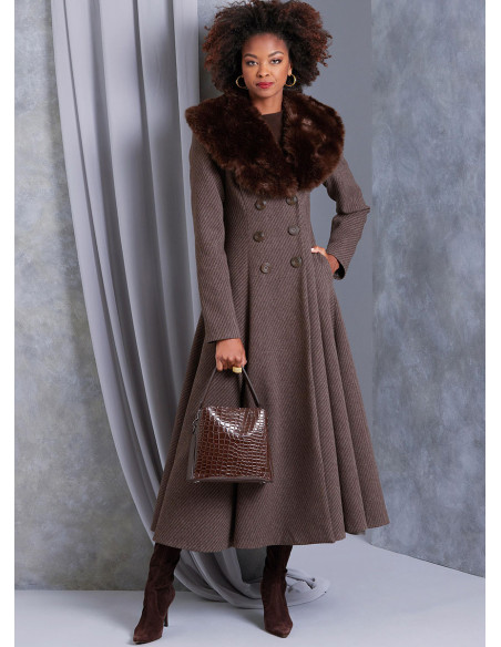 Molde de casaco - Vogue 1971