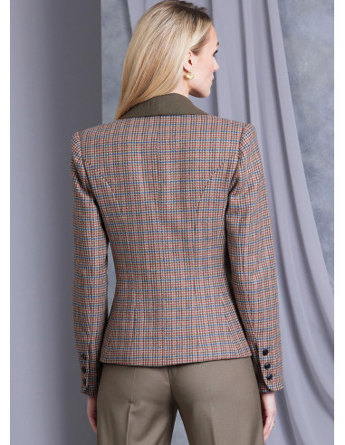 Molde de casaco - Vogue 1972