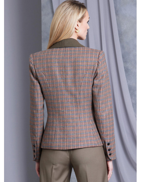 Molde de casaco - Vogue 1972