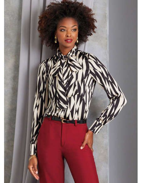 Molde de blusa - Vogue 1973