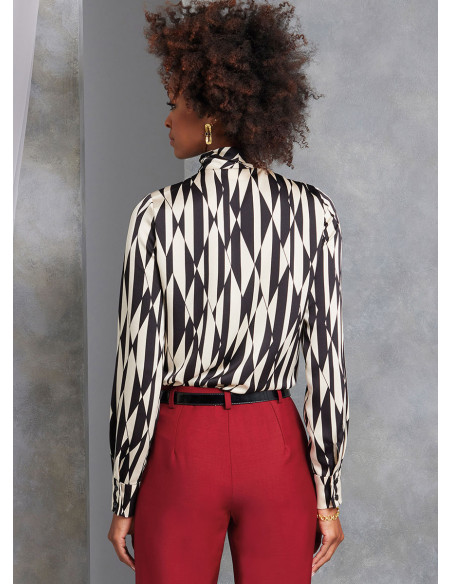Molde de blusa - Vogue 1973