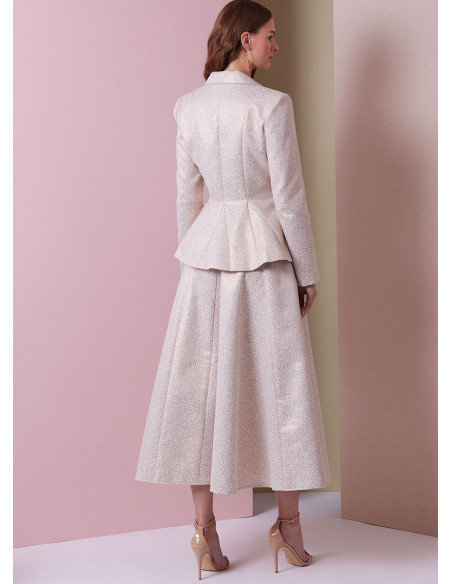 Molde de casaco, saia e calça - Vogue 2018