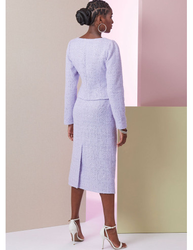 Molde de casaco - Vogue 2017