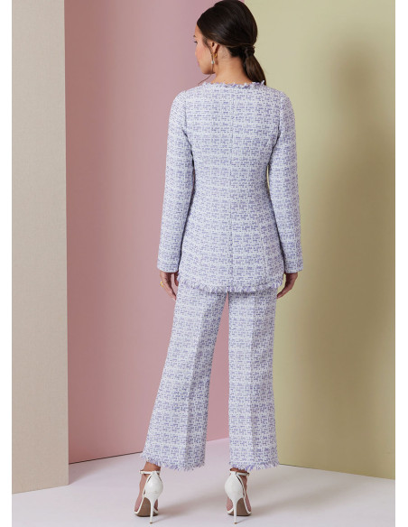 Molde de casaco - Vogue 2017