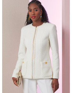 Molde de casaco - Vogue 2015 2