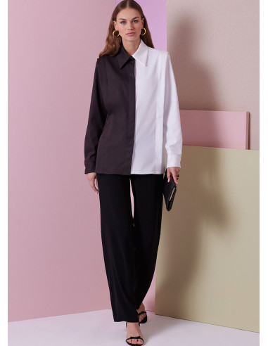 Molde de camisa - Vogue 2012