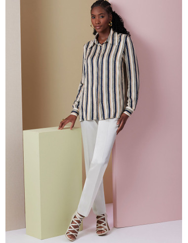 Molde de camisa - Vogue 2012