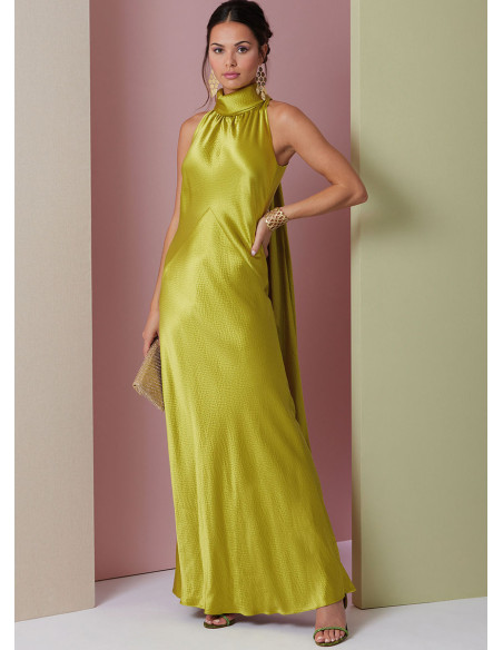 Molde de vestido - Vogue 2008