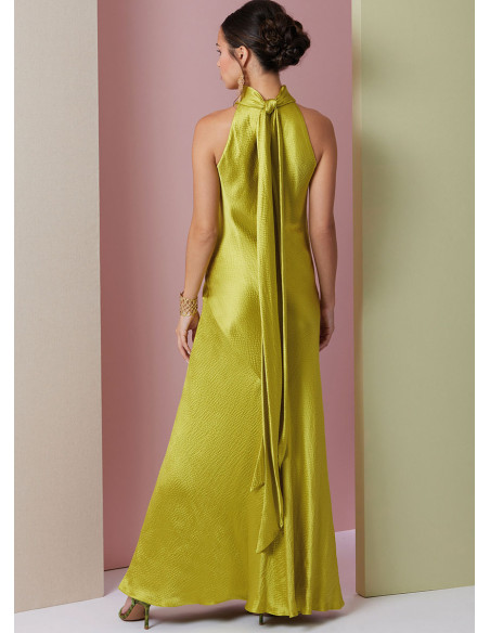 Molde de vestido - Vogue 2008