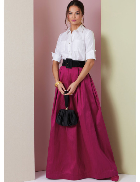 Molde de vestido - Vogue 2007