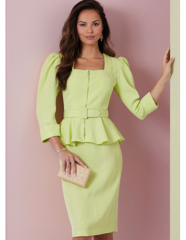 Molde de vestido - Vogue 2006