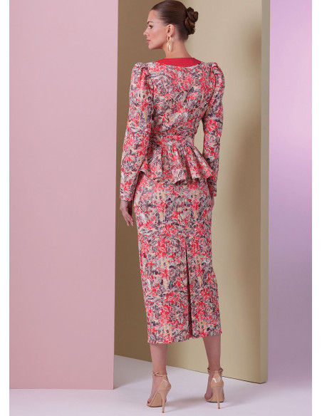 Molde de vestido - Vogue 2006