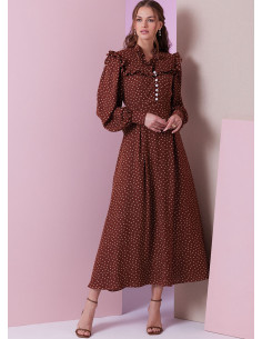 Molde de vestido - Vogue 2005 2