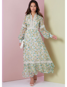 Molde de vestido - Vogue 2004 2