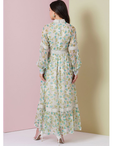 Molde de vestido - Vogue 2004