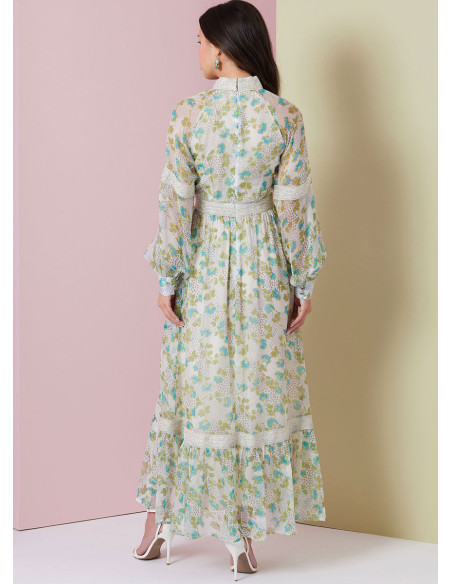 Molde de vestido - Vogue 2004