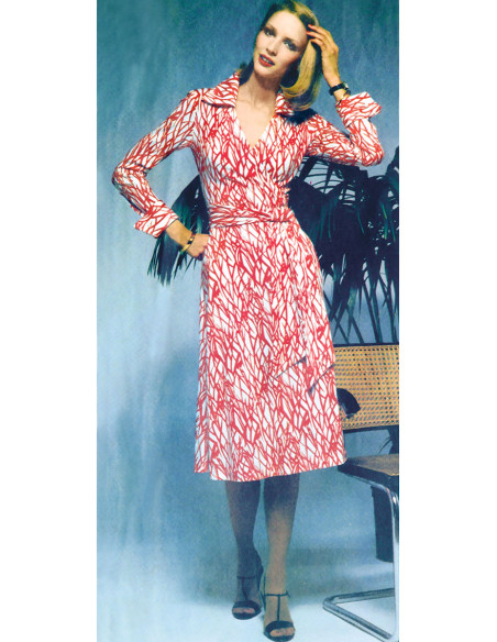 Molde de vestido - Vogue 2000