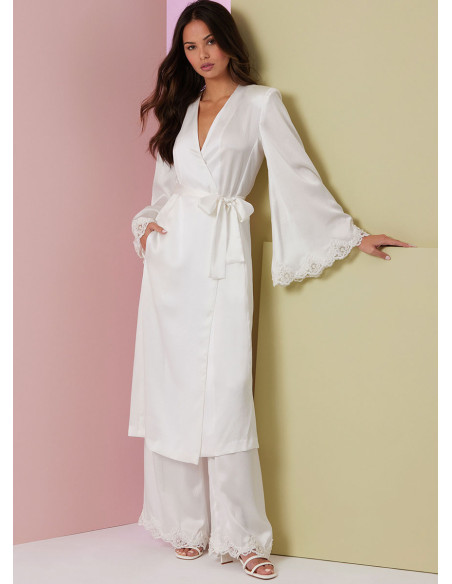 Padrão de blusa, robe e calças - Vogue 2020