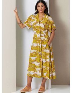 Molde de vestido - Vogue 2024