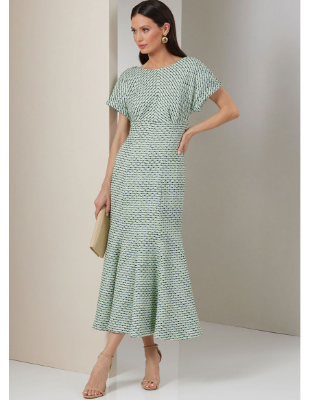 Molde de vestido - Vogue 2027