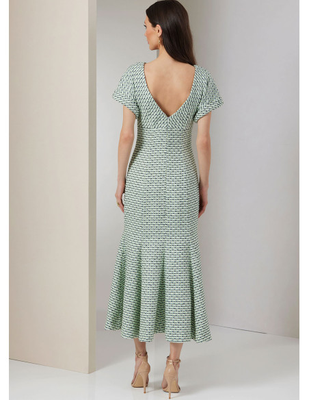 Molde de vestido - Vogue 2027