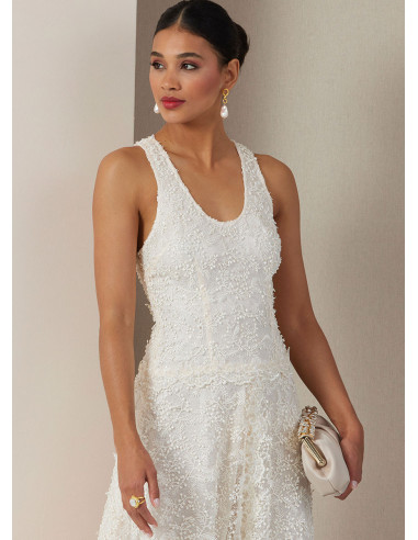 Molde de vestido - Vogue 2028