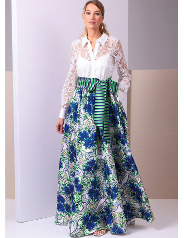 Molde de vestido - Vogue 2029