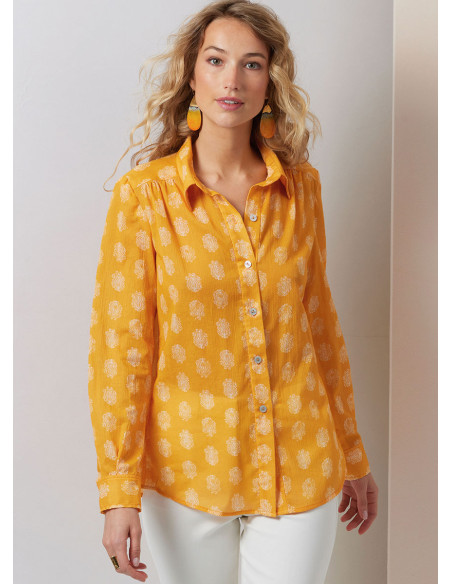 Molde de blusa - Vogue 2031