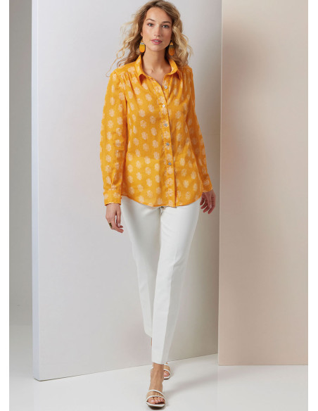 Molde de blusa - Vogue 2031