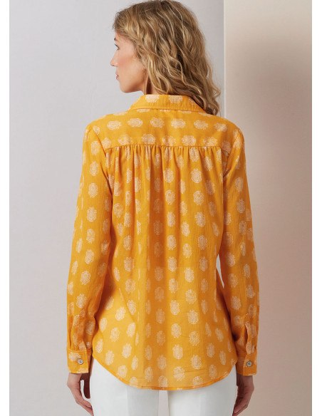 Molde de blusa - Vogue 2031
