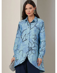 Molde de camisa - Vogue 2037