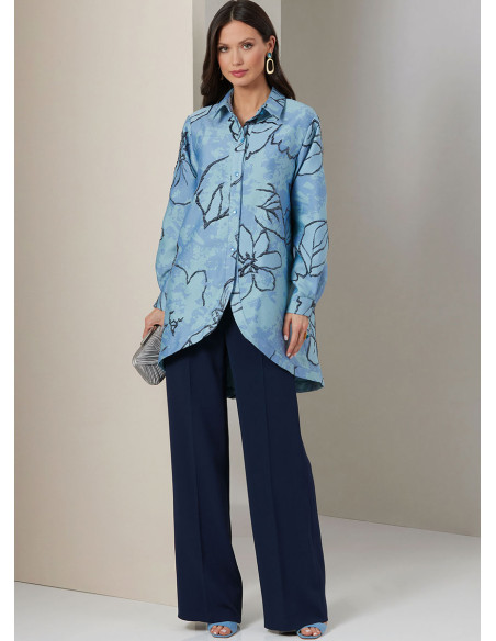 Molde de camisa - Vogue 2037