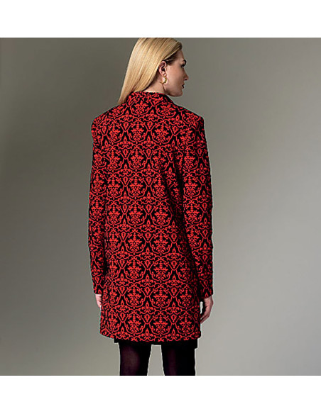 Molde de casaco - Vogue 9133