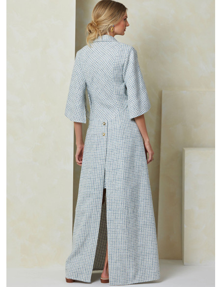 Molde de vestido - Vogue 2083