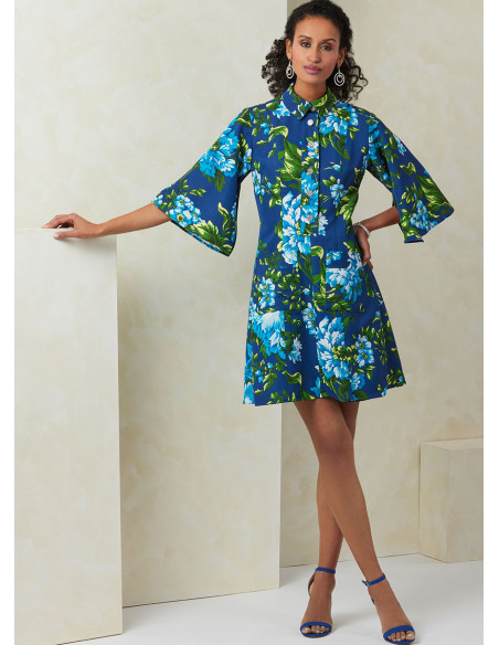 Molde de vestido - Vogue 2083