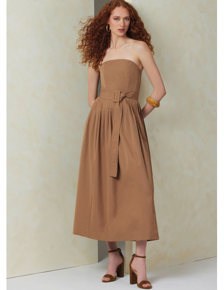 Molde de vestido - Vogue 2084