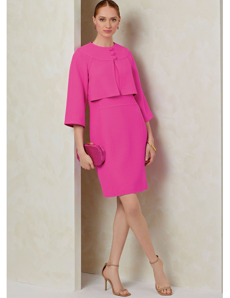 Molde de vestido - Vogue 2085