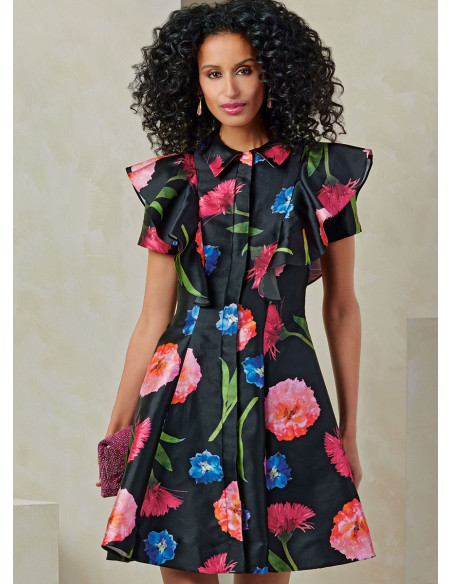 Molde de vestido - Vogue 2087